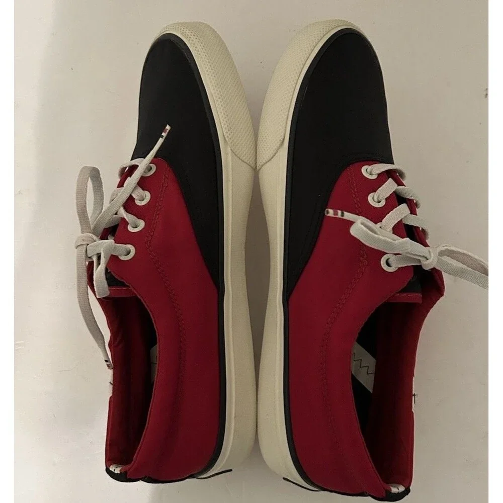 Sperry Striper II Bionic CVO SNEAKERS Shoes Nylon Men's Size 9 Red Navy